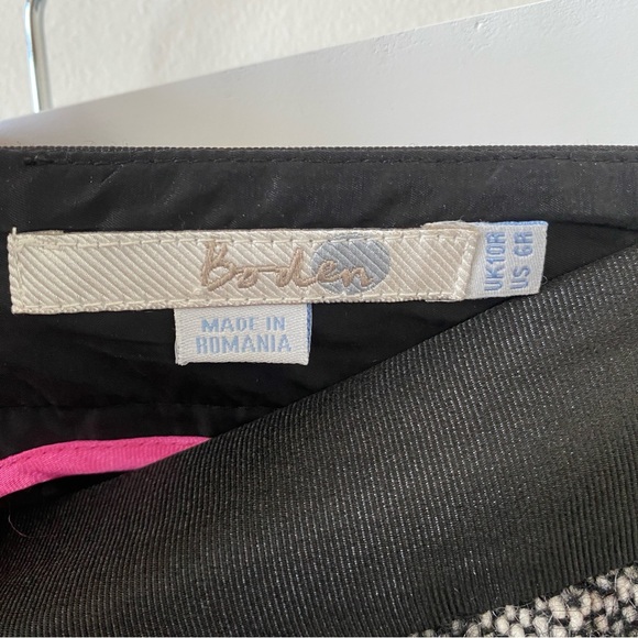 Boden Tweed Gray Pencil Skirt Size 6 - Picture 3 of 5